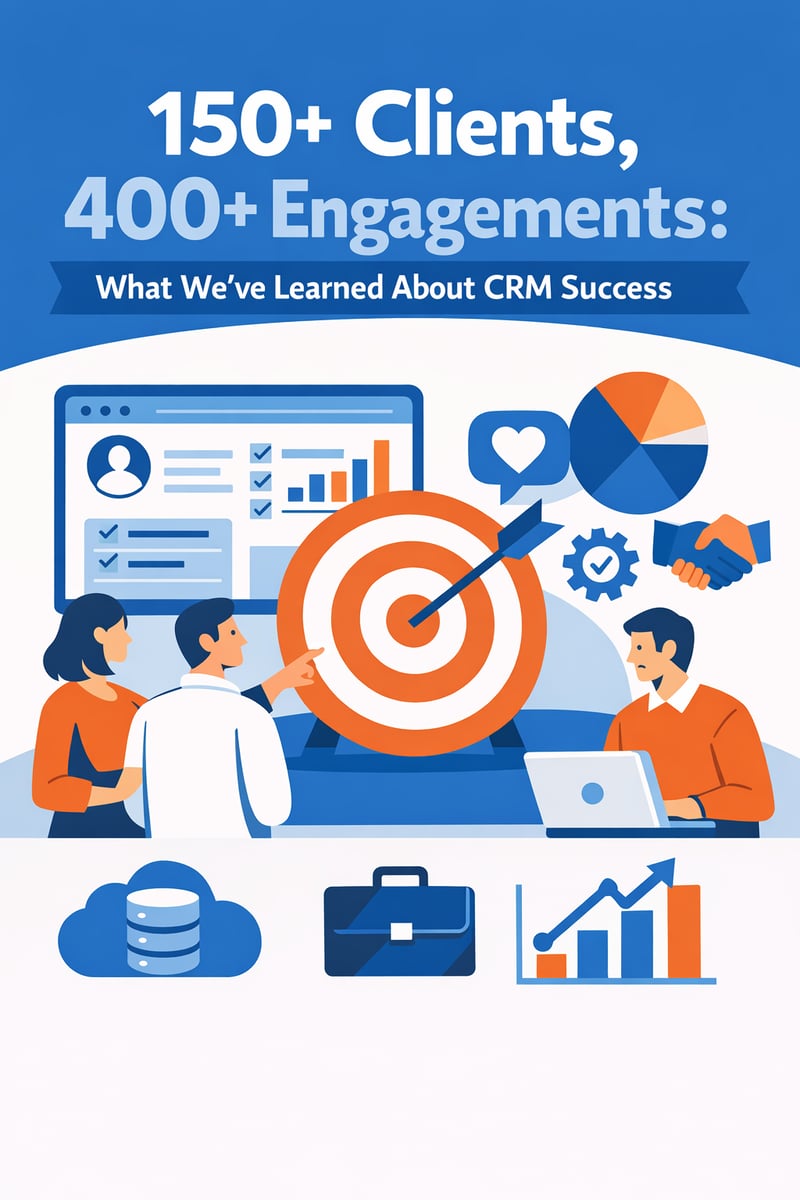 150+ Clients, 400+ Engagements: What We've Learned About CRM Success