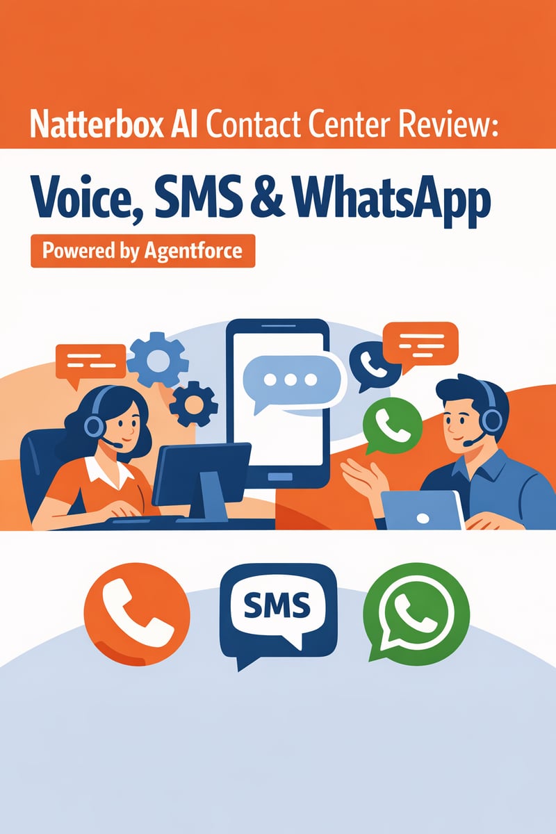 Natterbox AI Contact Center Review: Voice, SMS & WhatsApp Powered by Agentforce