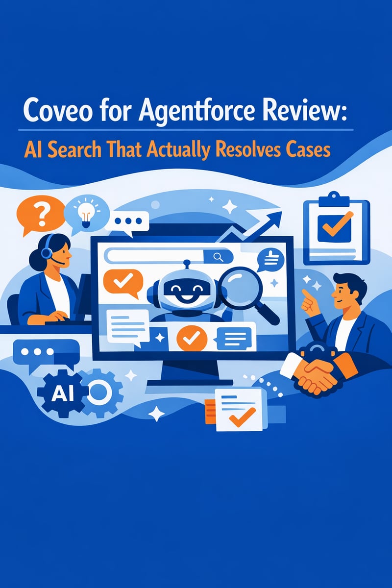 Coveo for Agentforce Review: AI Search That Actually Resolves Cases