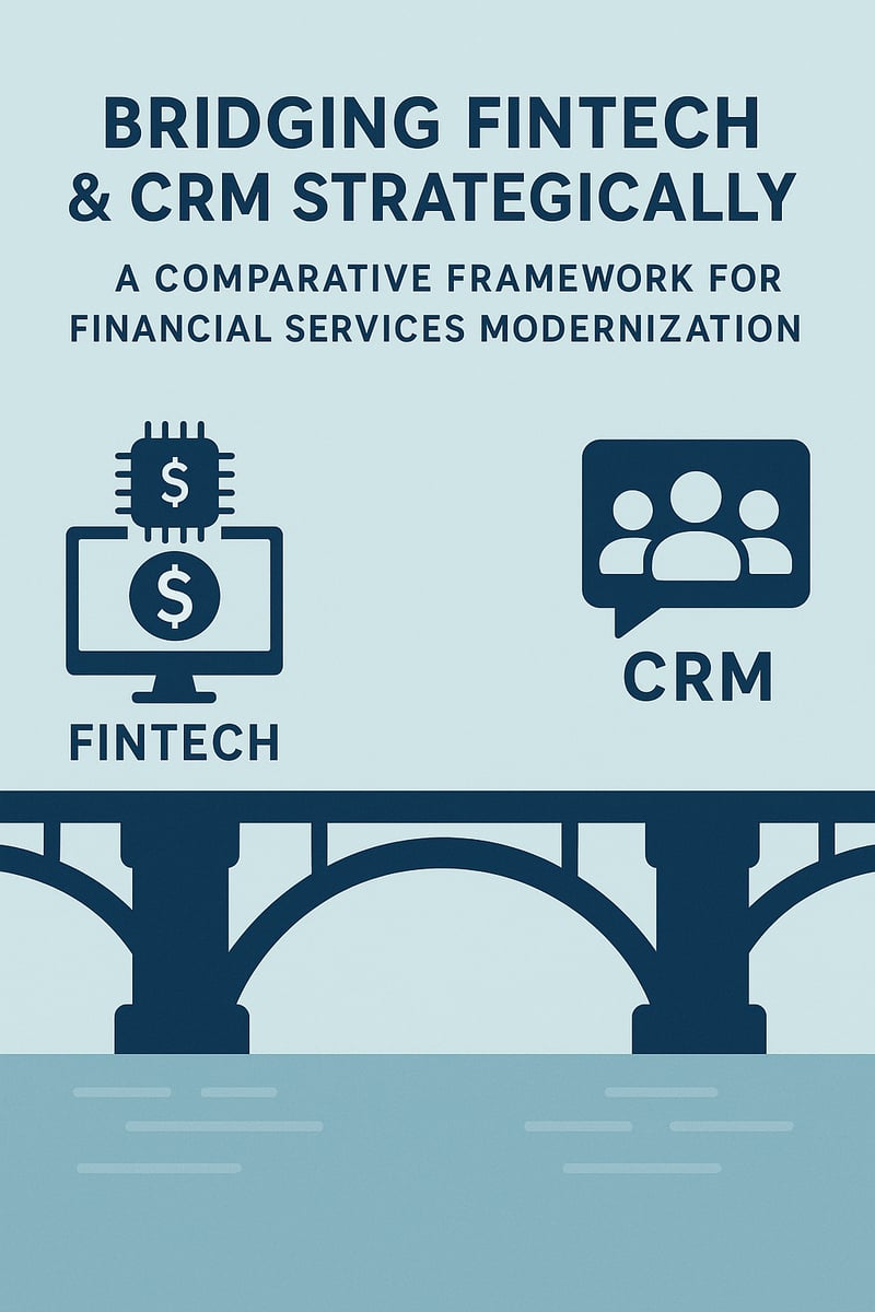Bridging FinTech & CRM Strategically: A Comparative Framework for Financial Services Modernization