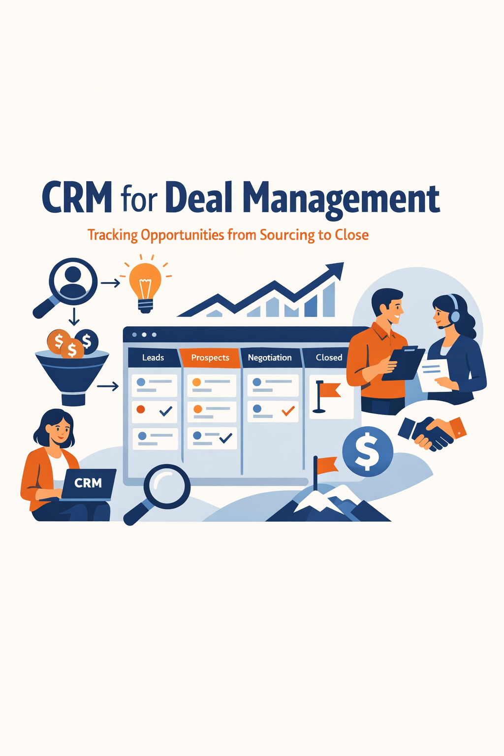 CRM for Deal Management: Tracking Opportunities from Sourcing to Close