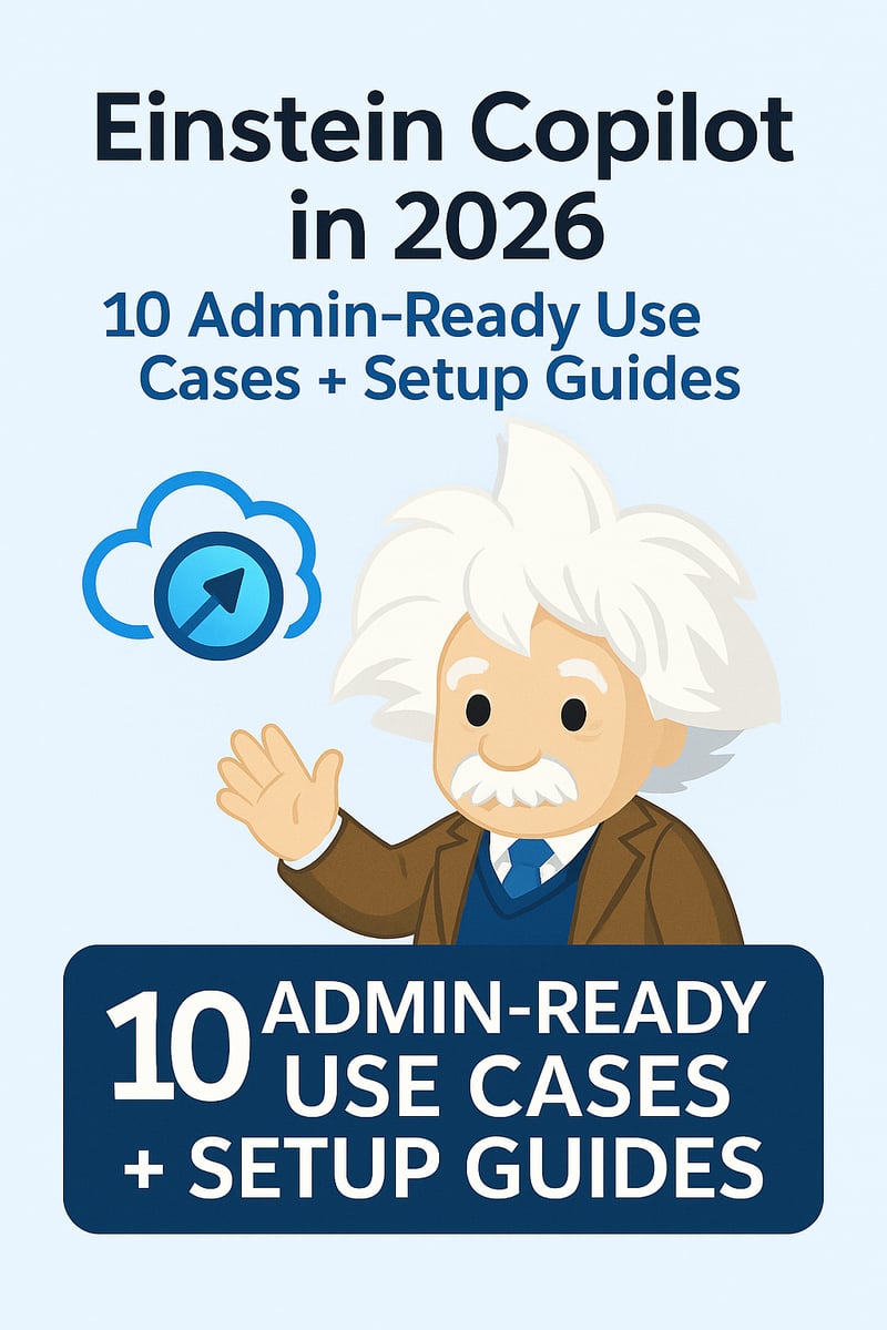 Einstein Copilot in 2026: 10 Admin-Ready Use Cases + Setup Guides