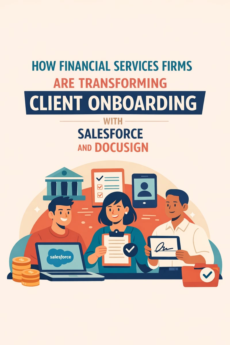 How Financial Services Firms Are Transforming Client Onboarding with Salesforce and DocuSign