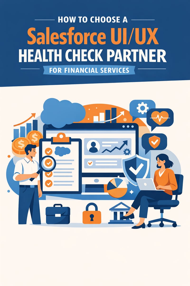 How to Choose a Salesforce UI/UX Health Check Partner for Financial Services