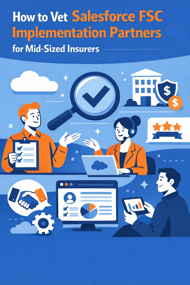 How to Vet Salesforce FSC Implementation Partners for Mid-Sized Insurers