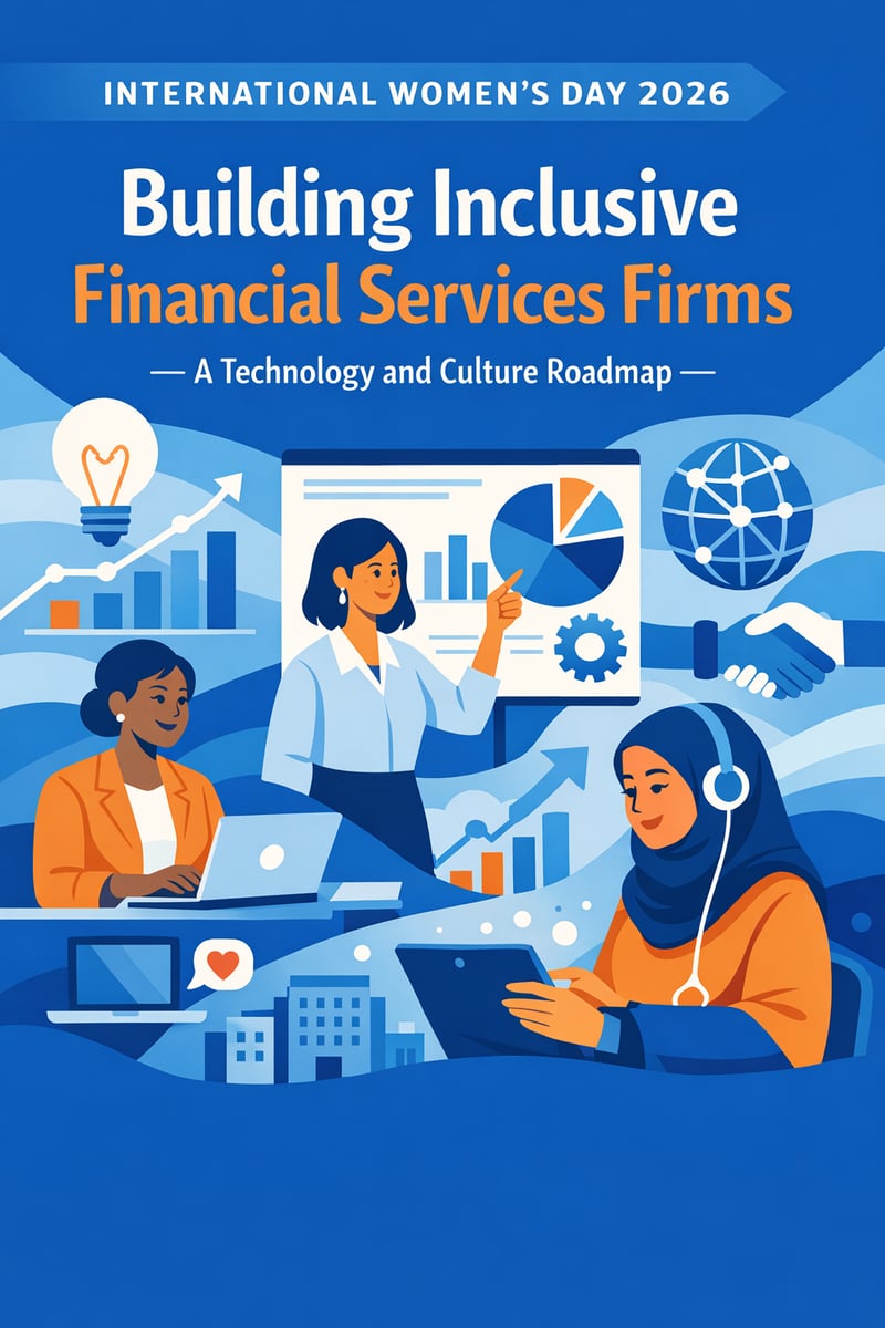 International Women's Day 2026: Building Inclusive Financial Services Firms — A Technology and Culture Roadmap