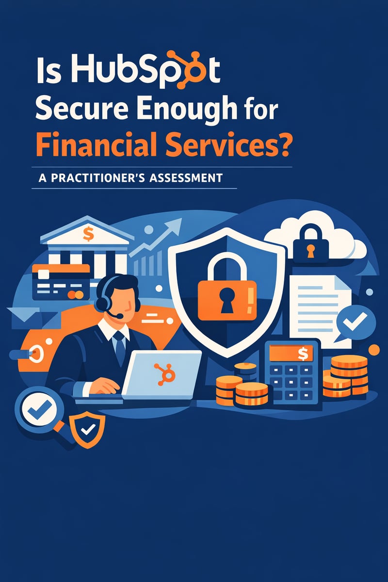Is HubSpot Secure Enough for Financial Services? A Practitioner's Assessment