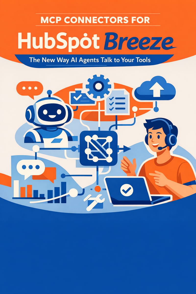 MCP Connectors for HubSpot Breeze: The New Way AI Agents Talk to Your Tools
