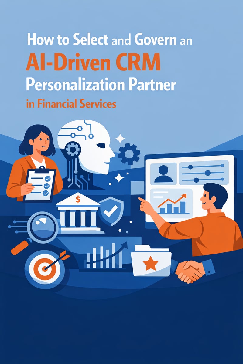 How to Select and Govern an AI-Driven CRM Personalization Partner in Financial Services