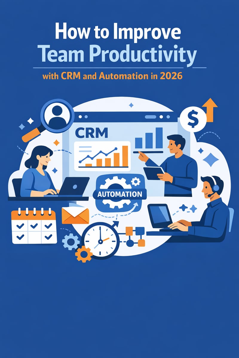How to Improve Team Productivity with CRM and Automation in 2026