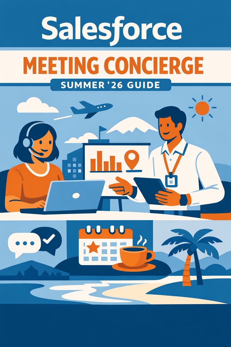 Salesforce Meeting Concierge: What Financial Services Teams Must Do Before the Summer '26 Rollout