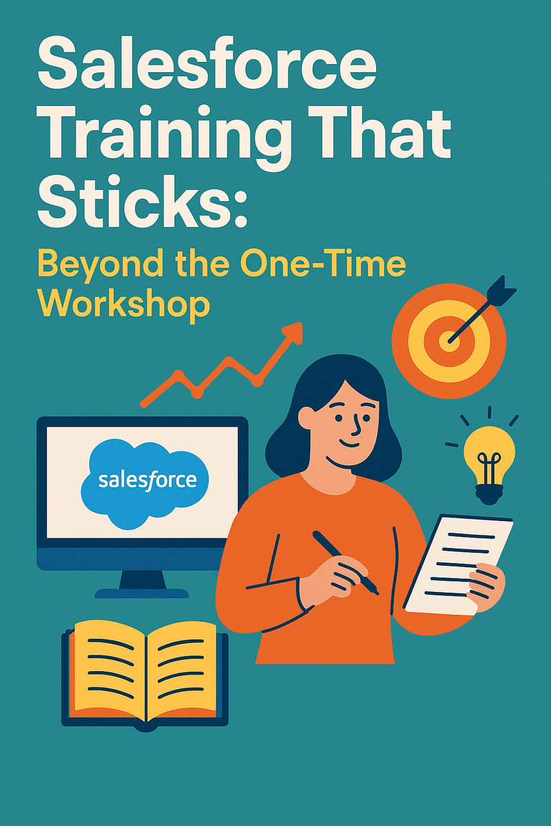 Salesforce Training That Sticks: Beyond the One-Time Workshop