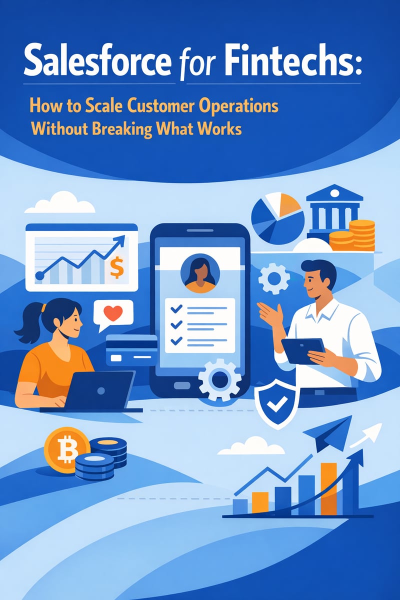 Salesforce for Fintechs: How to Scale Customer Operations Without Breaking What Works