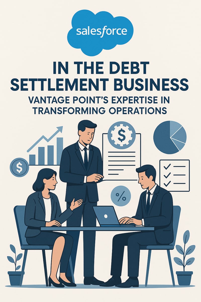 Salesforce in the Debt Settlement Business Vantage Points Expertise in Transforming Operations 1