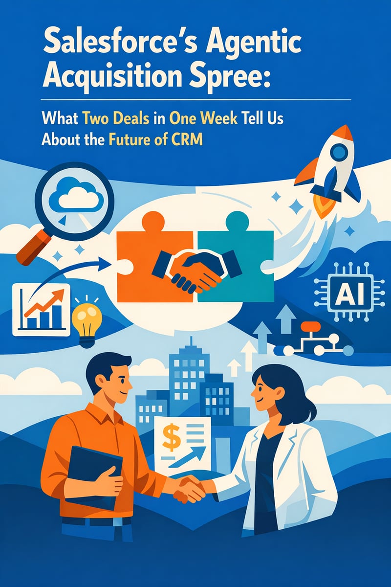 Salesforce's Agentic Acquisition Spree: What Two Deals in One Week Tell Us About the Future of CRM