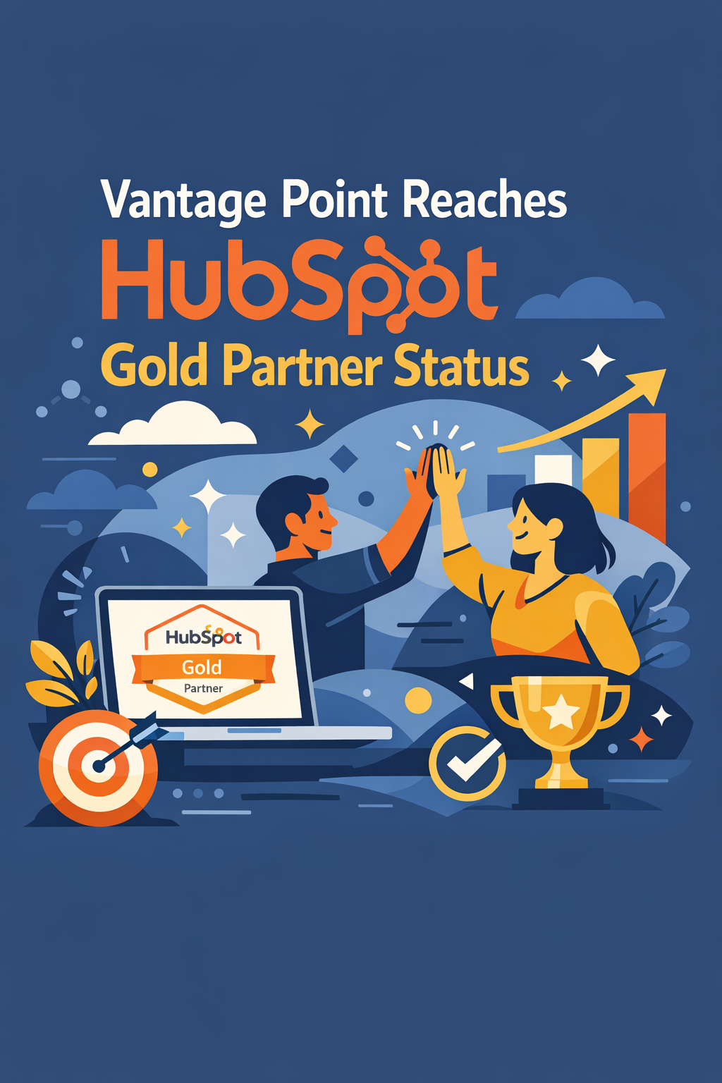 Vantage Point Reaches HubSpot Gold Partner Status