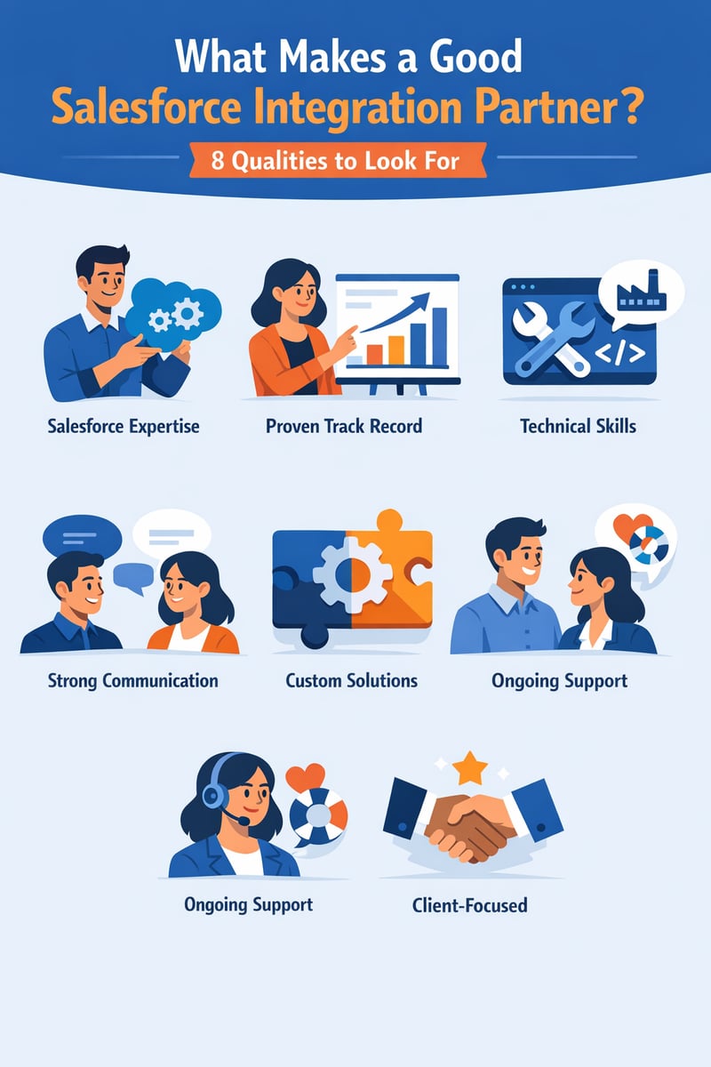 What Makes a Good Salesforce Integration Partner? 8 Qualities to Look For