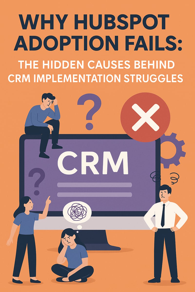 Why HubSpot Adoption Fails: The Hidden Causes Behind CRM Implementation Struggles