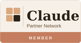 Claude Partner Network Member Badge