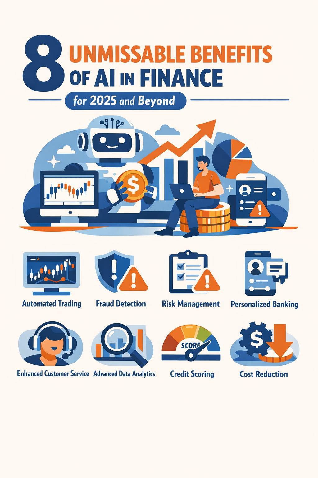 8 Unmissable Benefits of AI in Finance for 2025 and Beyond