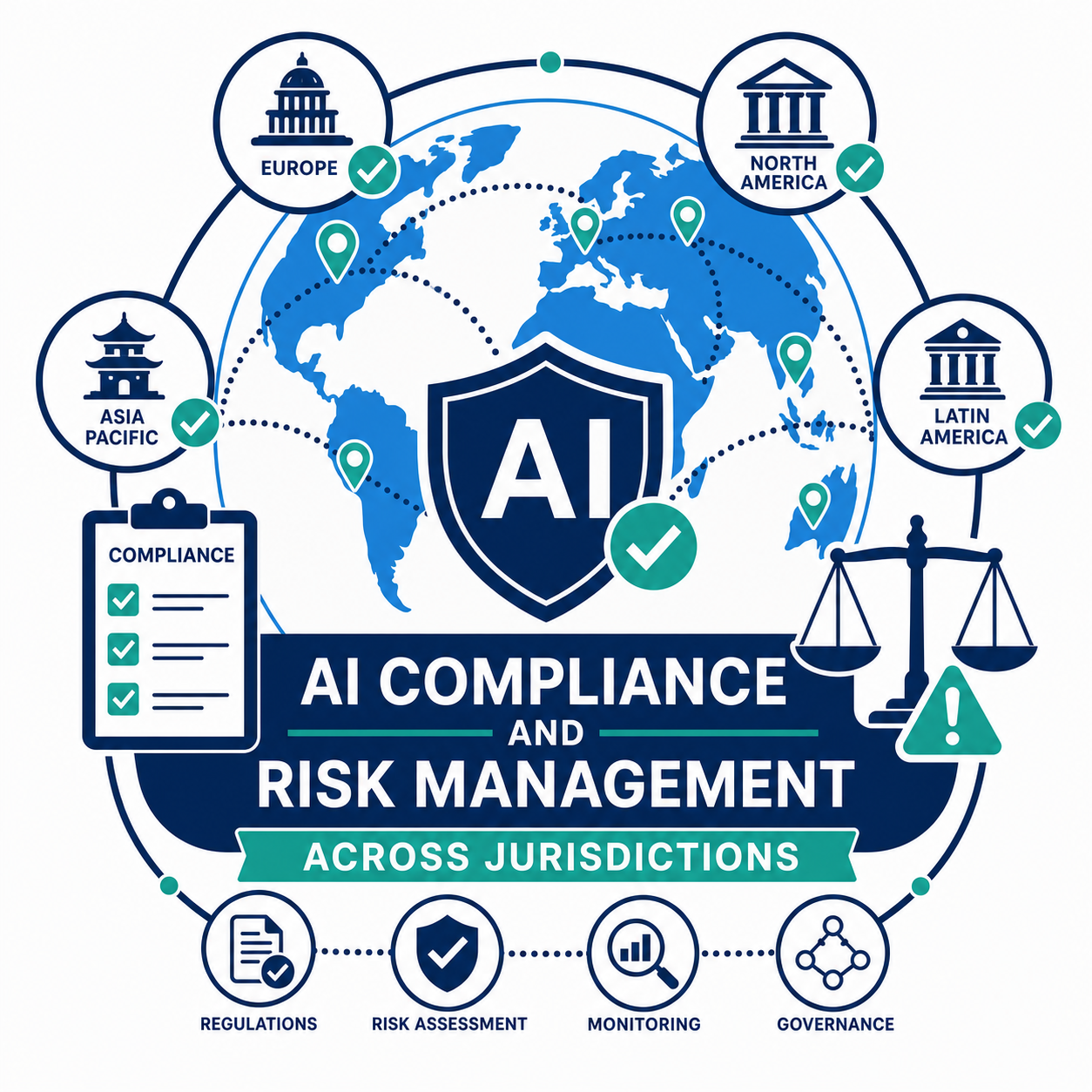 AI Compliance and Risk Management Across Jurisdictions