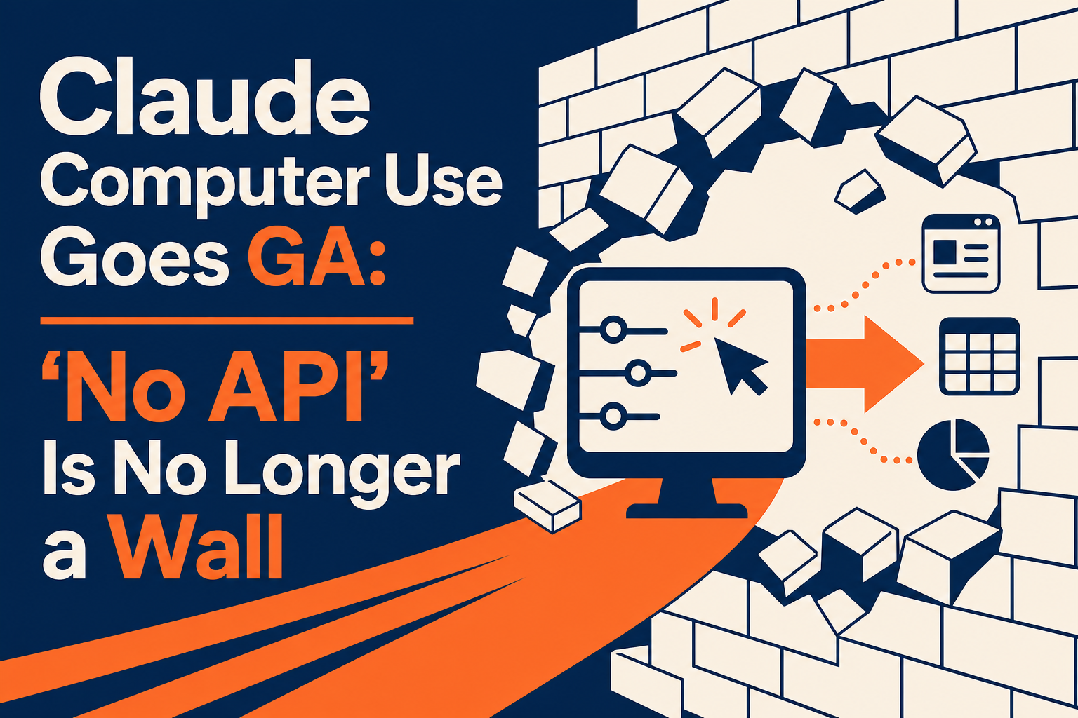 Claude Computer Use Goes GA: 'No API' Is No Longer a Wall