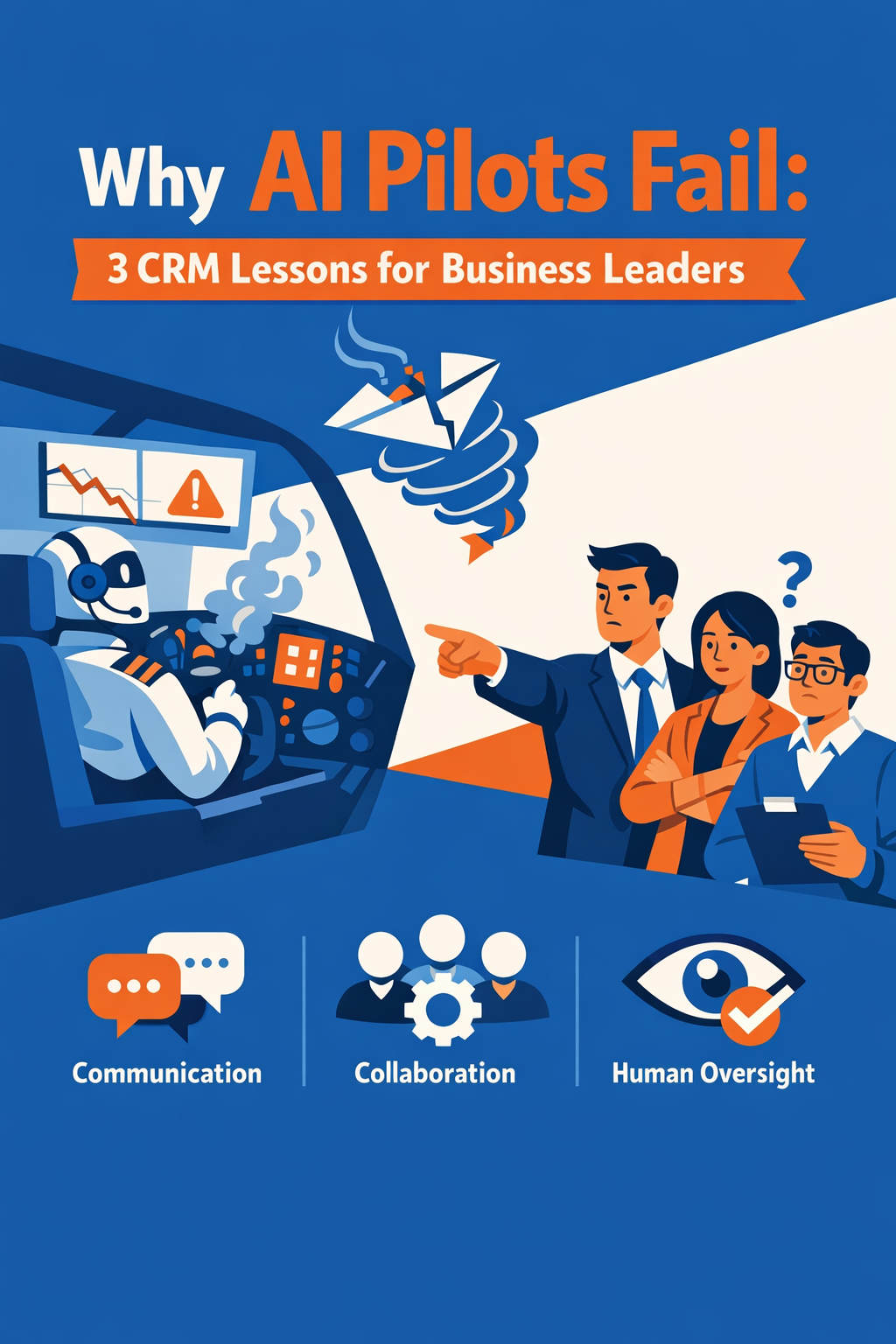 Why AI Pilots Fail: 3 CRM Lessons for Business Leaders