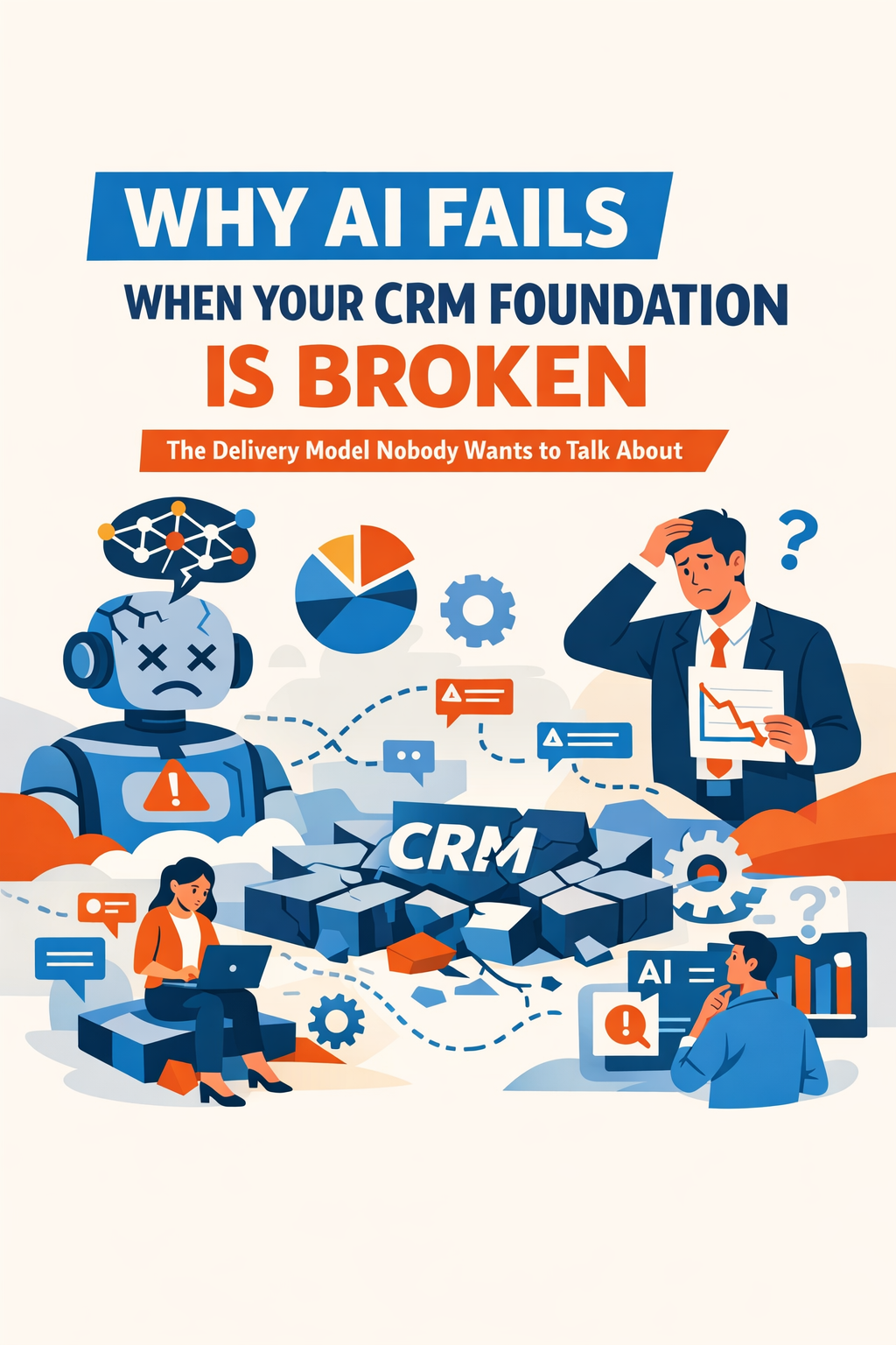 Why AI Fails When Your CRM Foundation Is Broken: The Delivery Model Nobody Wants to Talk About