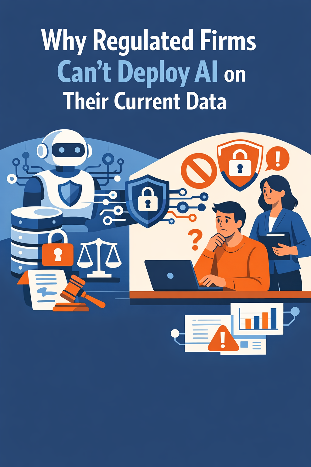 Why Regulated Firms Can't Deploy AI on Their Current Data