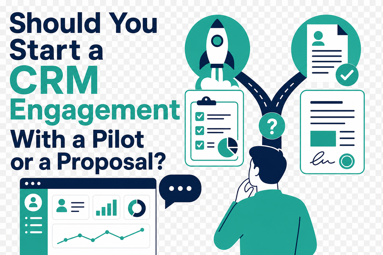 Should You Start a CRM Engagement With a Pilot or a Proposal?