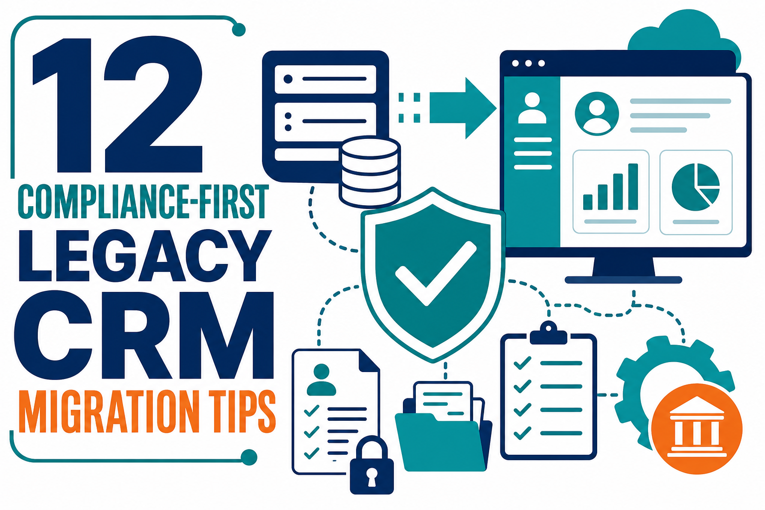 12 Compliance-First Legacy CRM Migration Tips