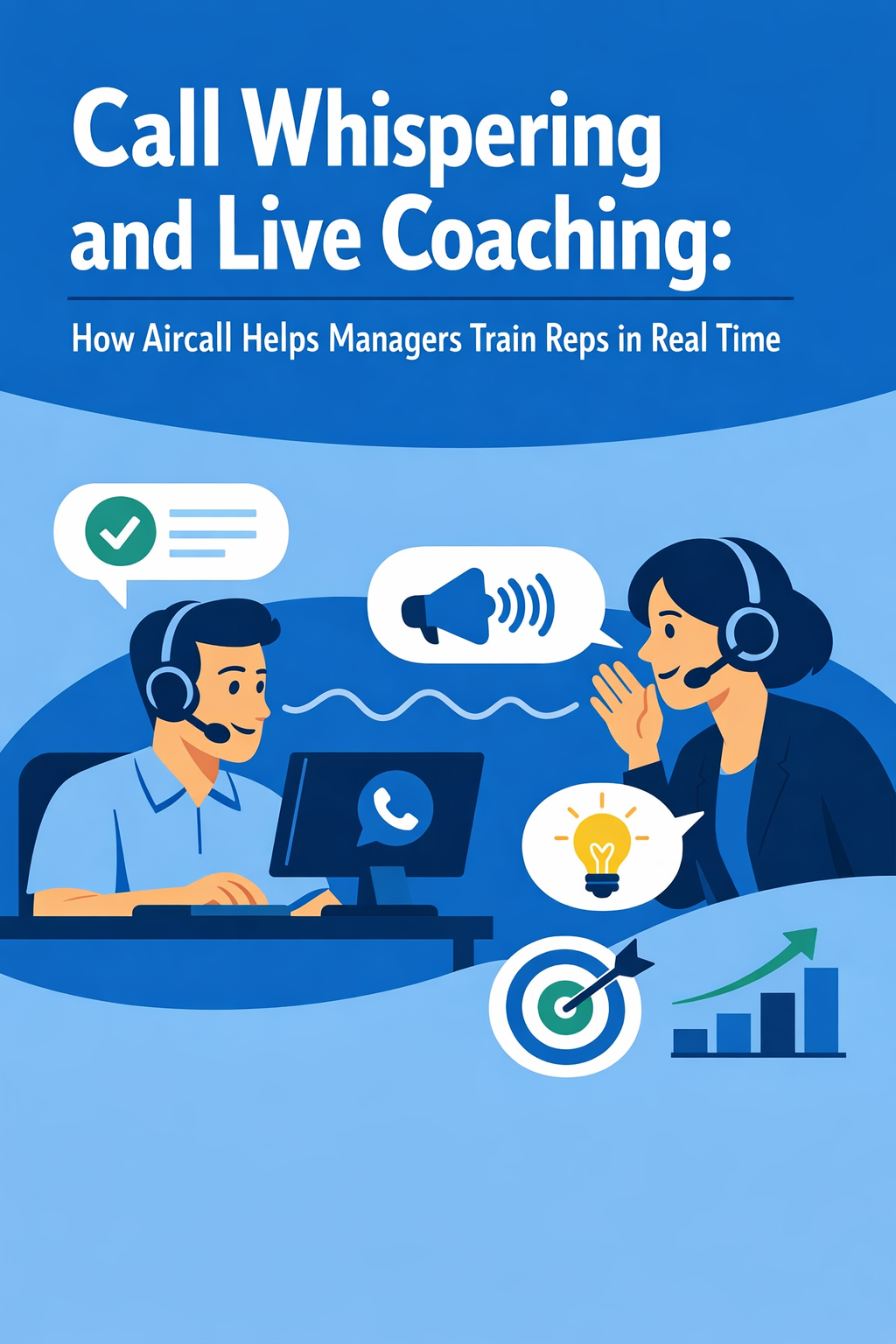 Call Whispering and Live Coaching: How Aircall Helps Managers Train Reps in Real Time