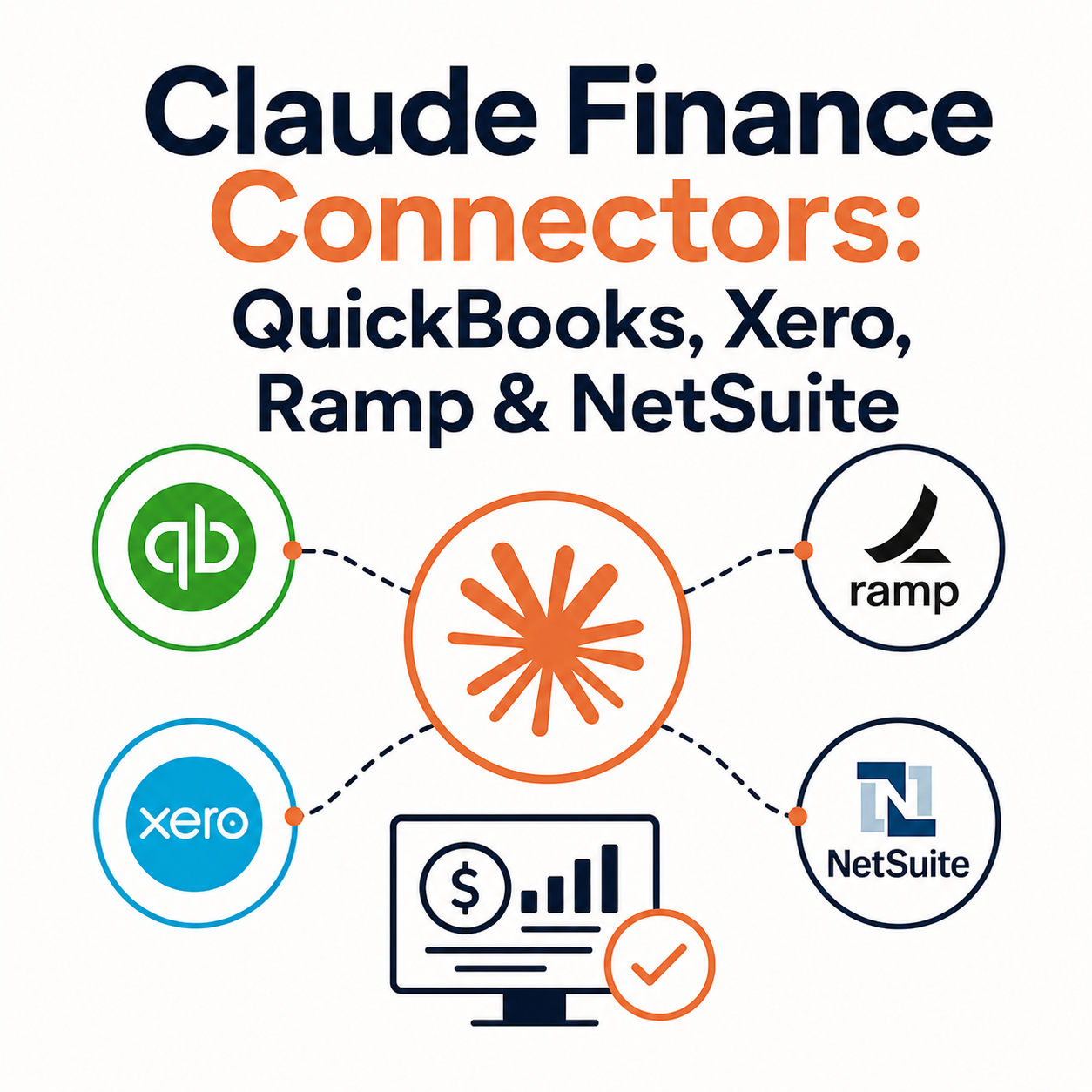 Claude Finance Connectors: QuickBooks, Xero, Ramp & NetSuite