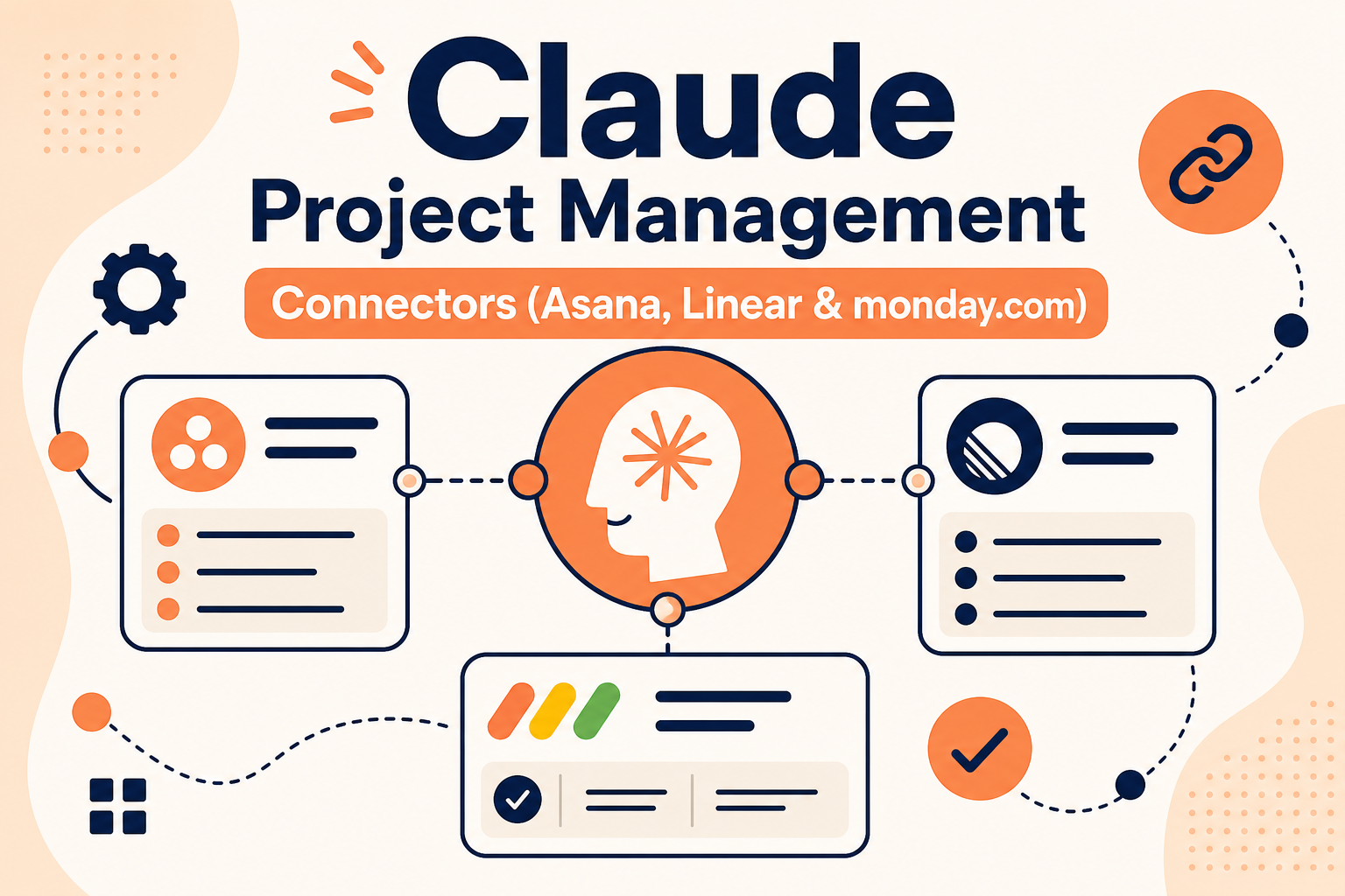Claude Project Management Connectors: Asana, Linear & monday.com