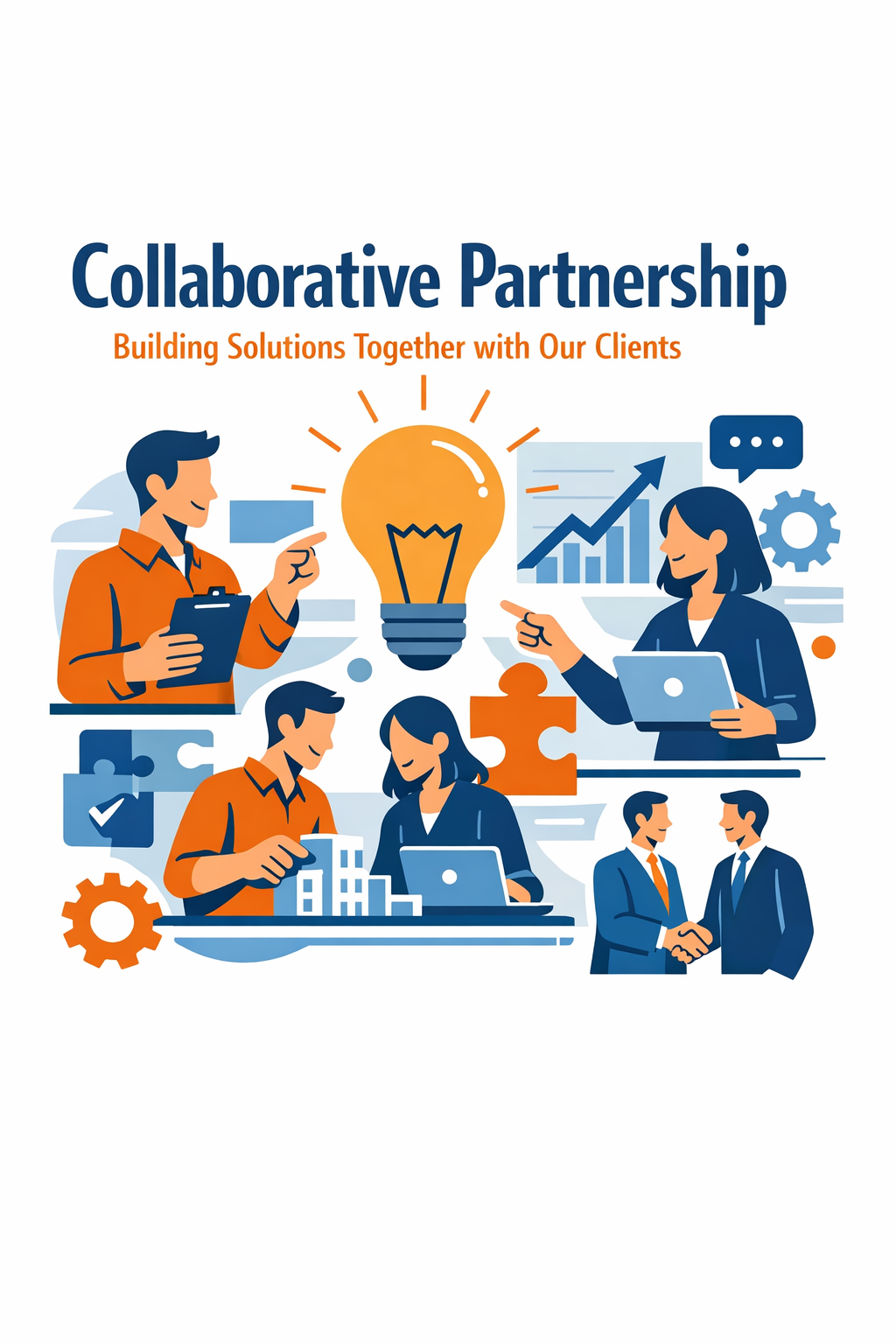 Collaborative Partnership: Building Solutions Together with Our Clients