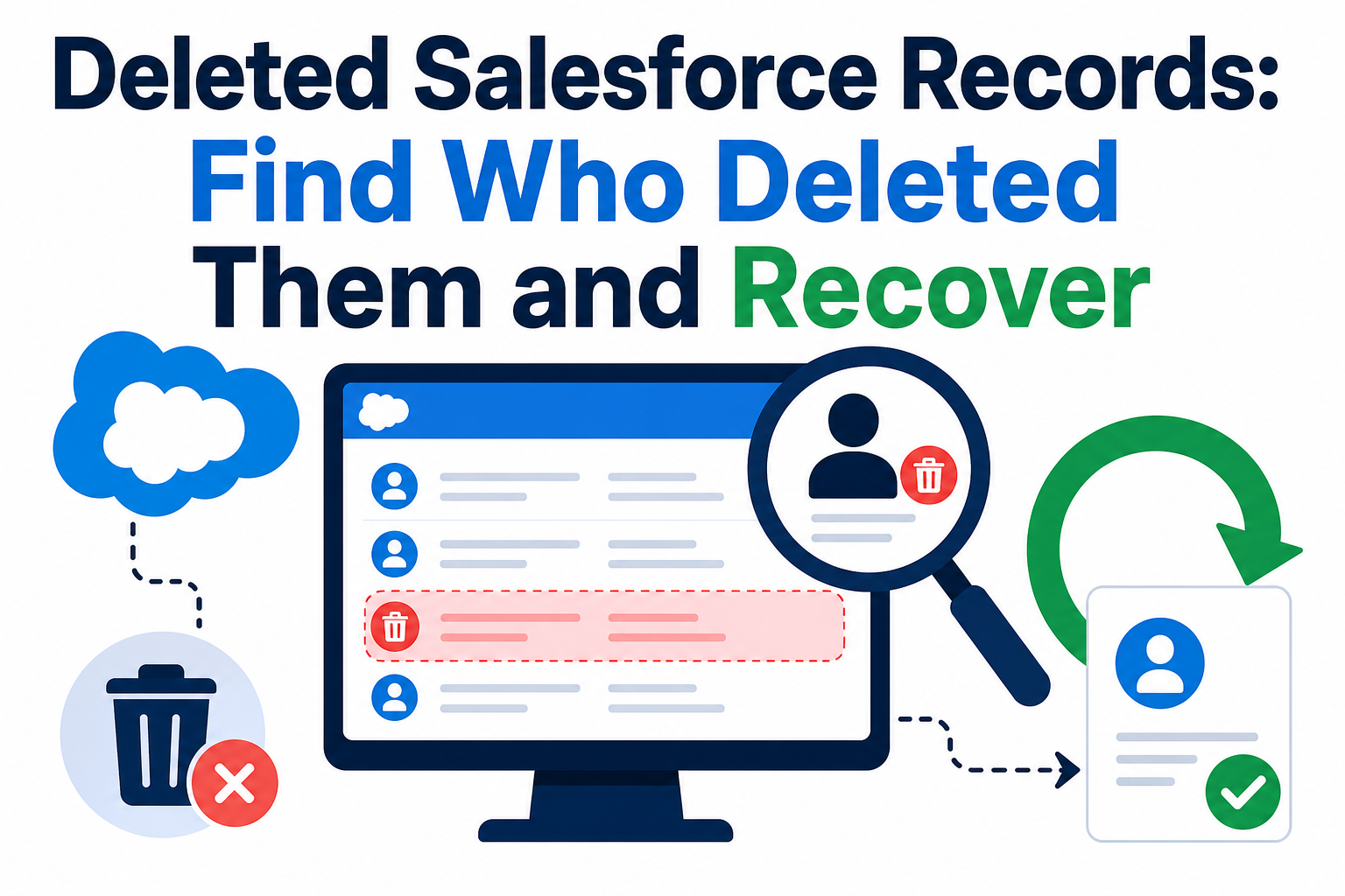 Deleted Salesforce Records: Find Who Deleted Them and Recover