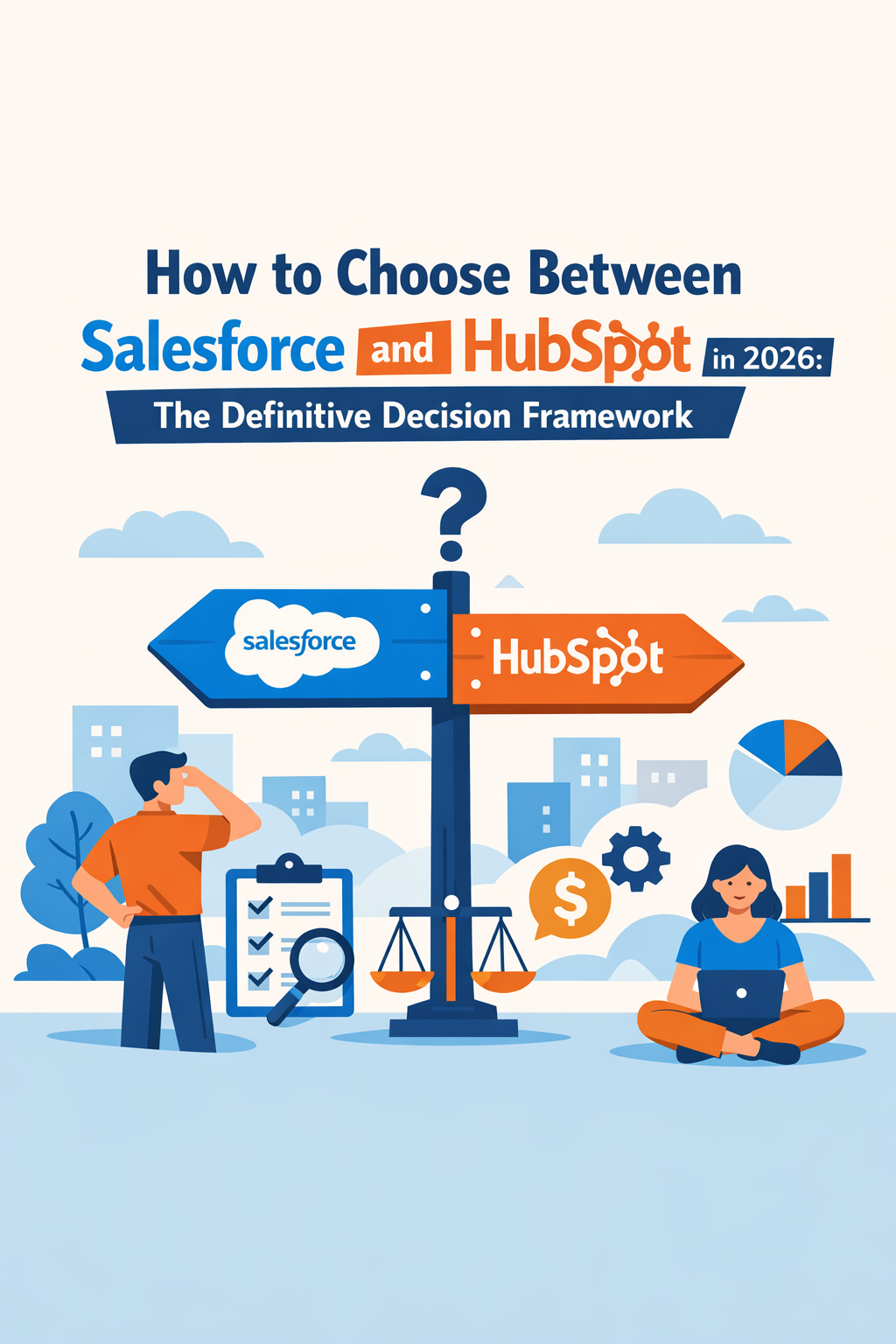 How to Choose Between Salesforce and HubSpot in 2026: The Definitive Decision Framework