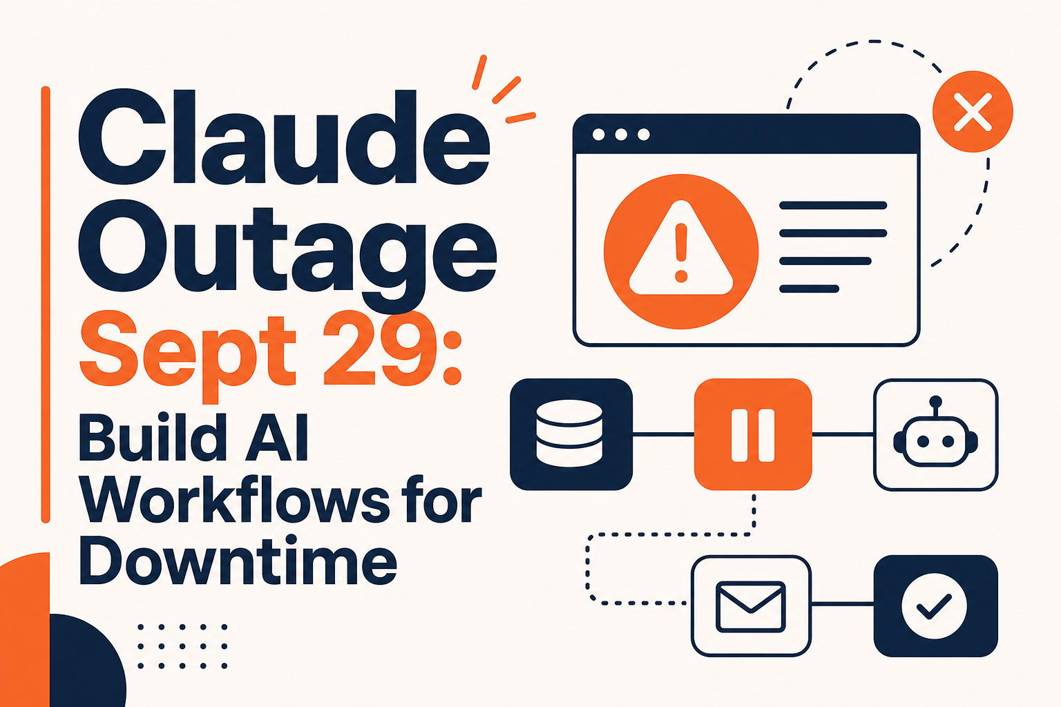 Claude Outage Sept 29: Build AI Workflows for Downtime