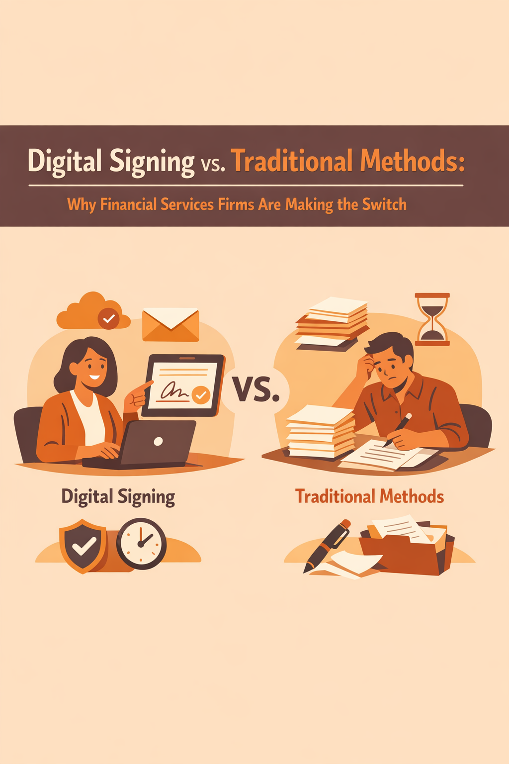 Digital Signing vs. Traditional Methods: Why Financial Services Firms Are Making the Switch