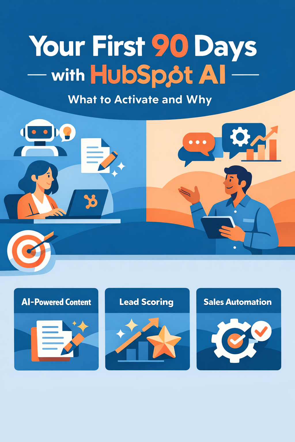 Your First 90 Days with HubSpot AI: What to Activate and Why