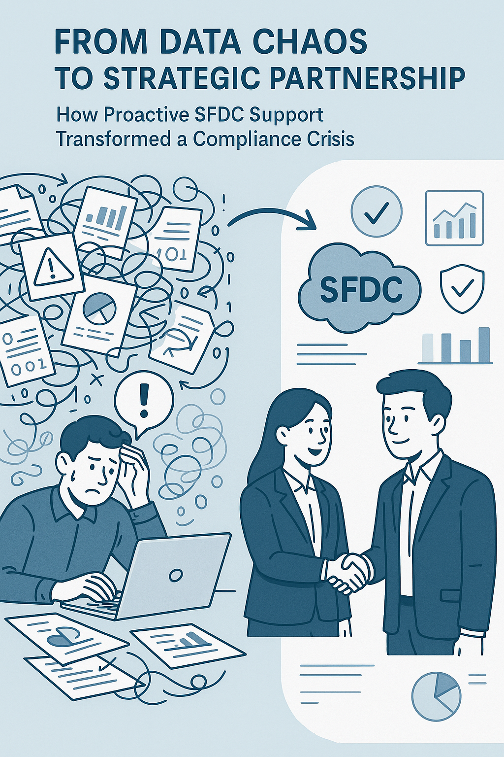 From Data Chaos to Strategic Partnership: How Proactive SFDC Support Transformed a Compliance Crisis