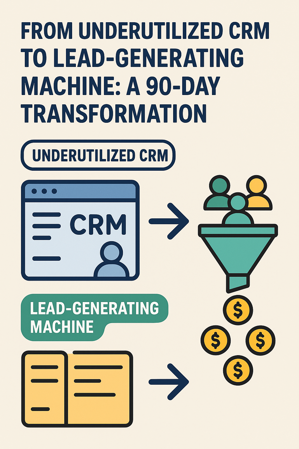 From Underutilized CRM to Lead-Generating Machine: A 90-Day Transformation