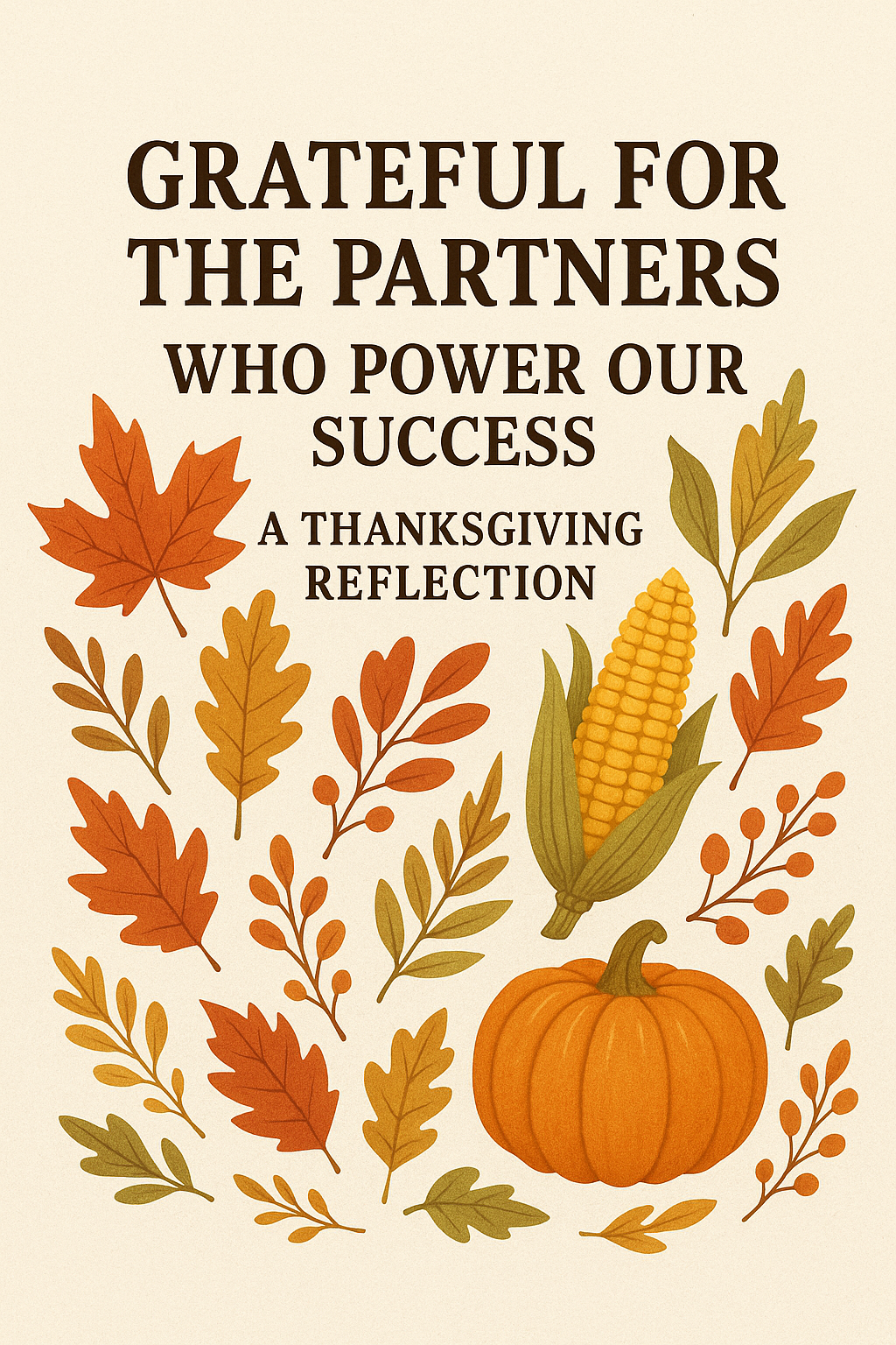 Grateful for the Partners Who Power Our Success: A Thanksgiving Reflection