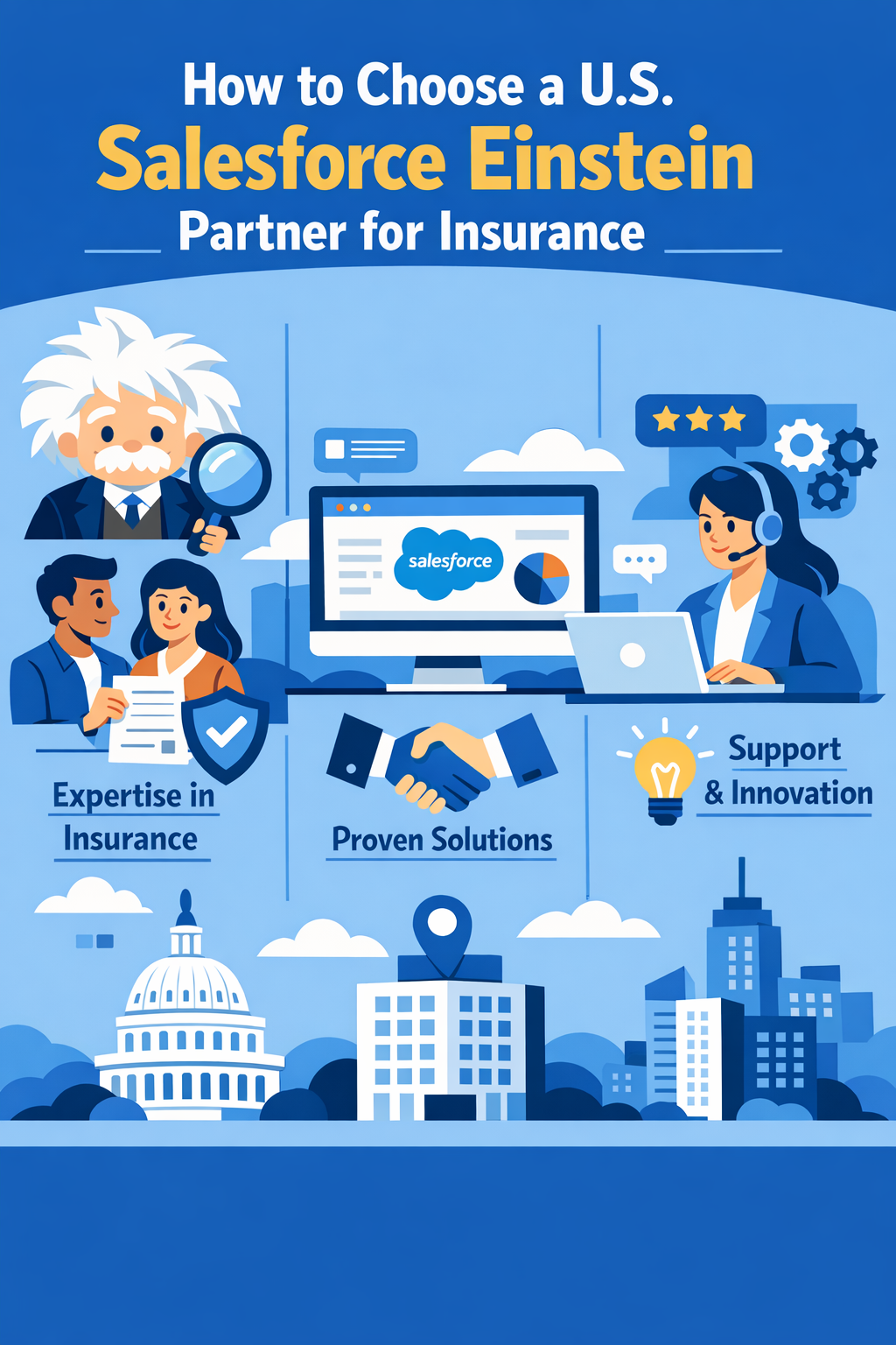 How to Choose a U.S. Salesforce Einstein Partner for Insurance
