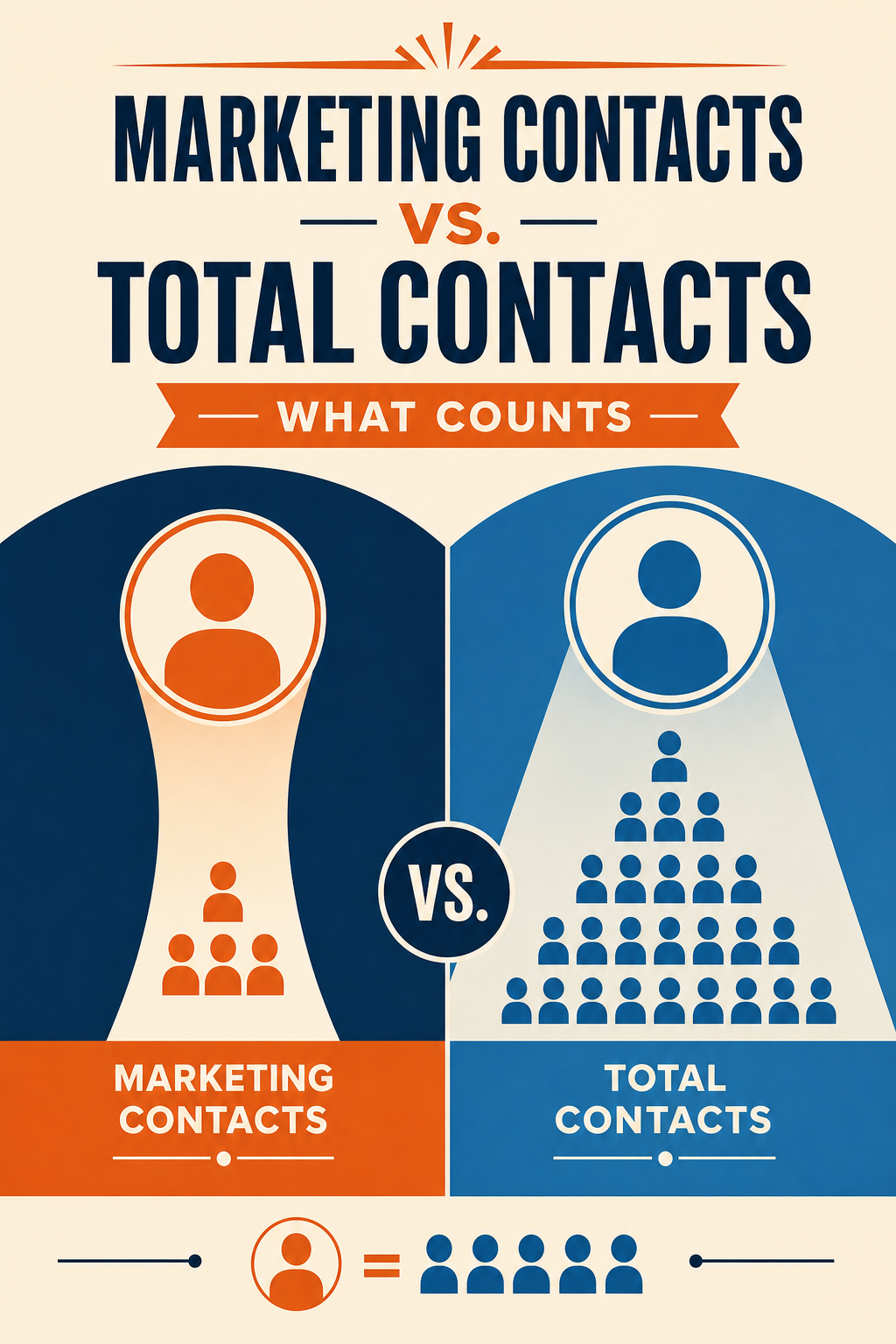 HubSpot Marketing Contacts vs. Total Contacts: What Counts