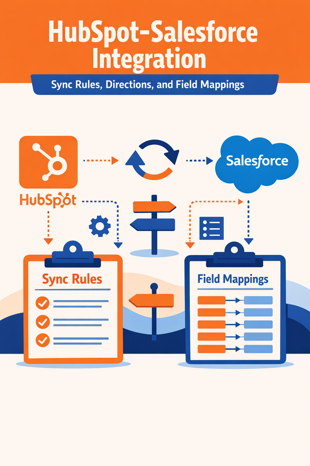 HubSpot-Salesforce Integration: Sync Rules, Directions, and Field Mappings