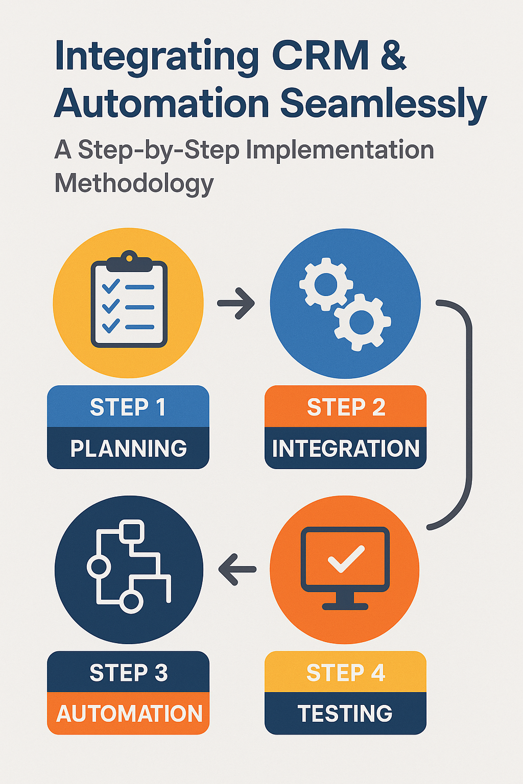 Integrating CRM & Automation Seamlessly: A Step-by-Step Implementation Methodology
