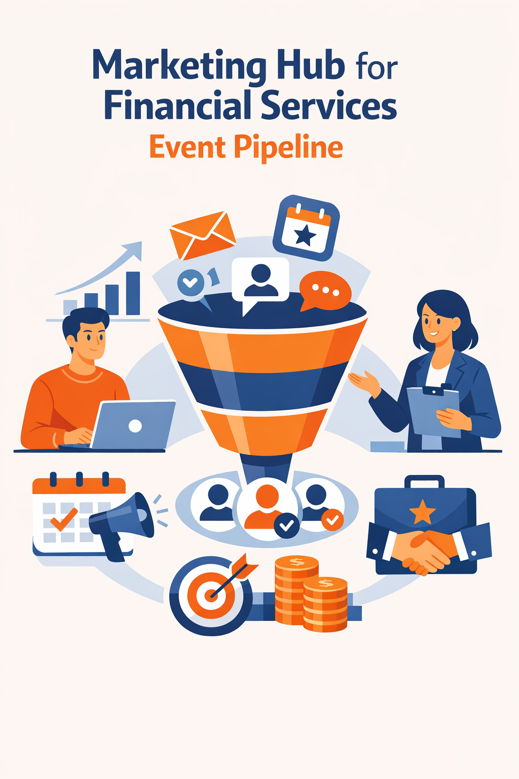 Marketing Hub for Financial Services Event Pipeline
