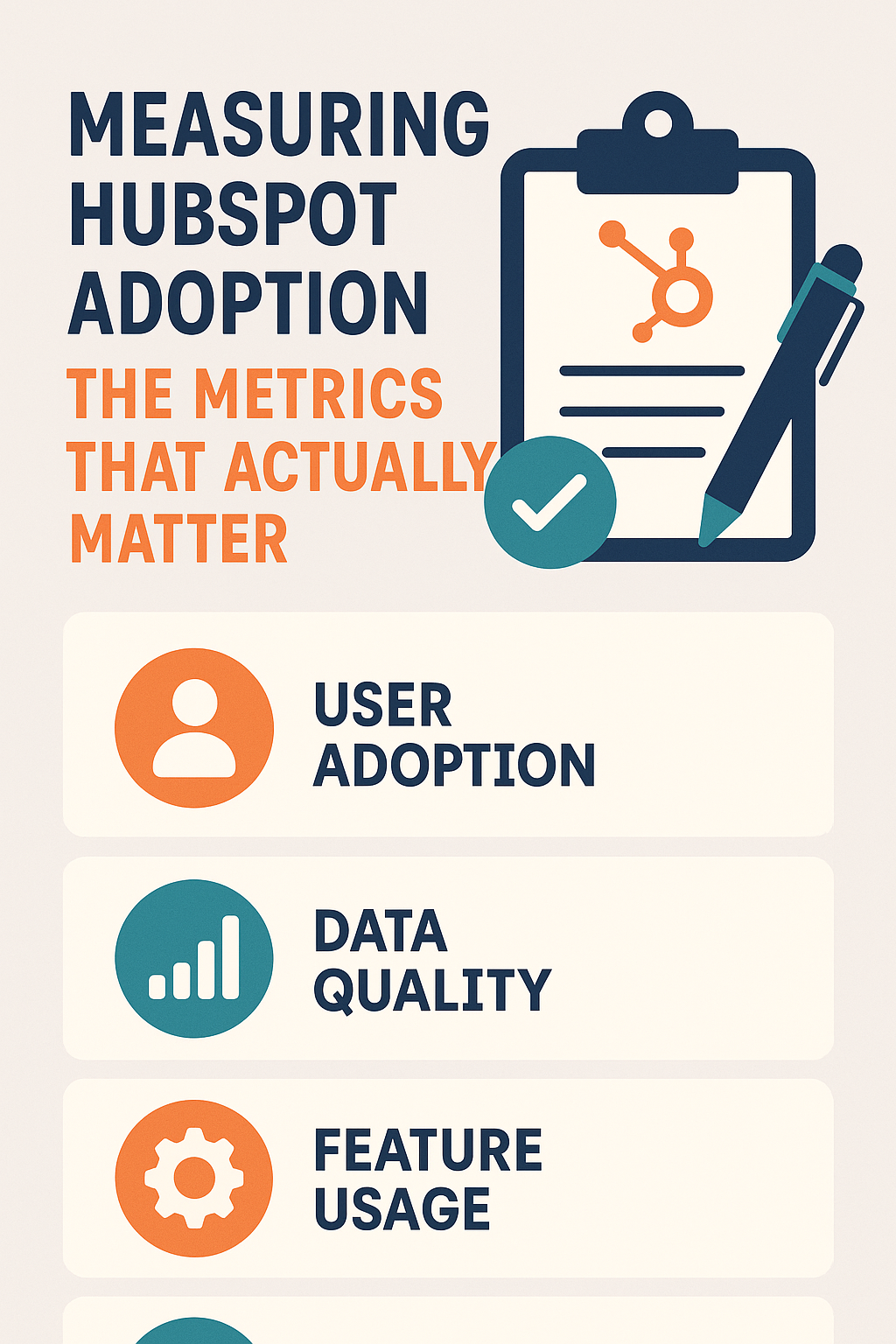 Measuring HubSpot Adoption: The Metrics That Actually Matter