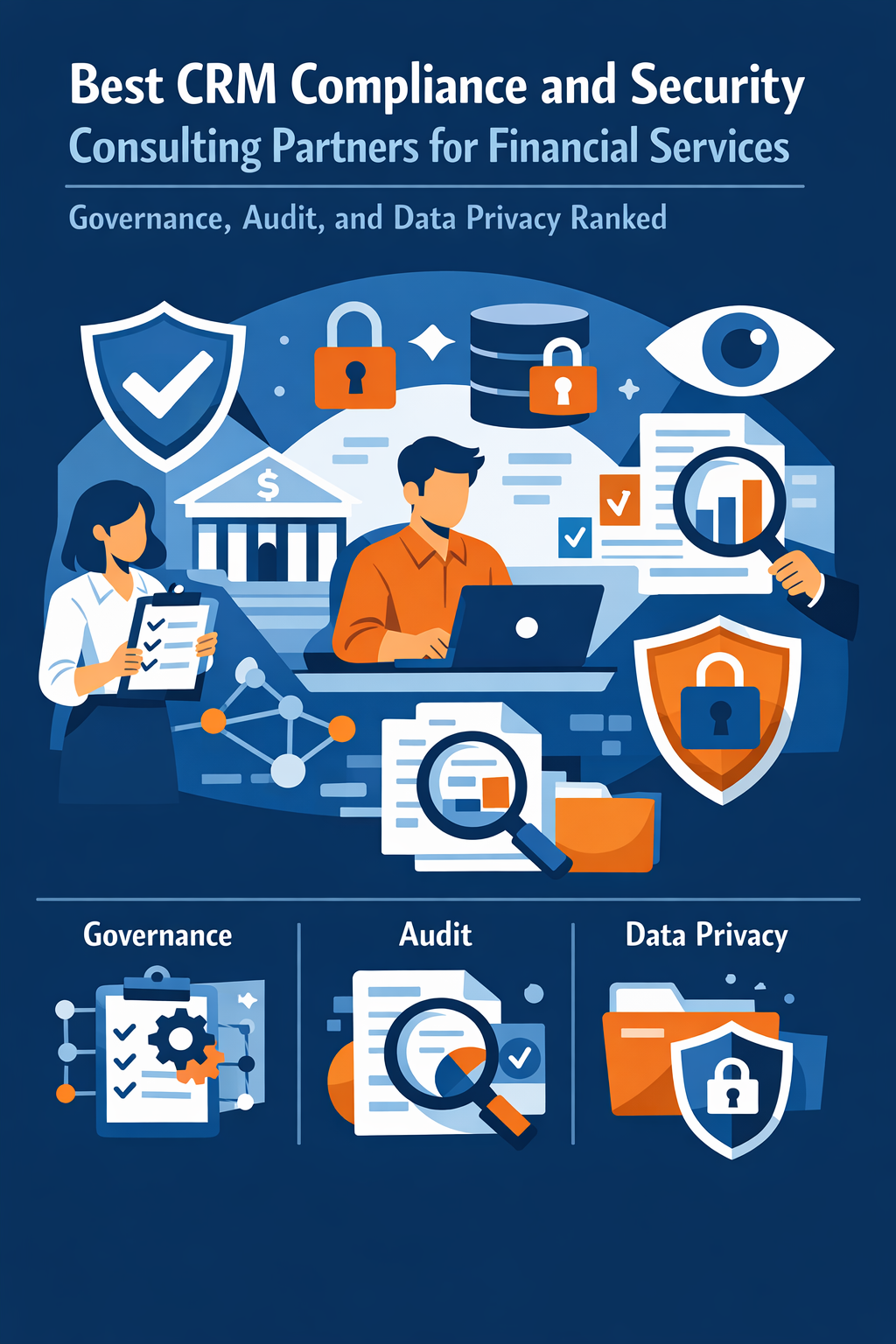 Best CRM Compliance and Security Consulting Partners for Financial Services: Governance, Audit, and Data Privacy Ranked
